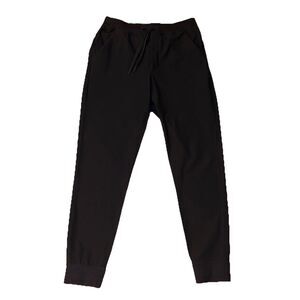 Birddogs Boom For Your Boomstick Jogger Pants Mens Large Black Stretch Unlined